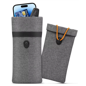 Sac Faraday bloquant le Signal d'affaires sac <span class=keywords><strong>de</strong></span> protection contre le vol <span class=keywords><strong>de</strong></span> téléphone Anti-rayonnement pochette <span class=keywords><strong>de</strong></span> rangement <span class=keywords><strong>de</strong></span> Protection <span class=keywords><strong>de</strong></span> FOB <span class=keywords><strong>de</strong></span> <span class=keywords><strong>clé</strong></span> <span class=keywords><strong>de</strong></span> voiture RFID - Product Image 1