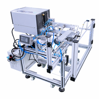 Machine d'étiquetage automatique de bouteilles rondes pour les boissons, les cosmétiques, les produits chimiques, les bocaux, les canettes et les lignes d'emballage