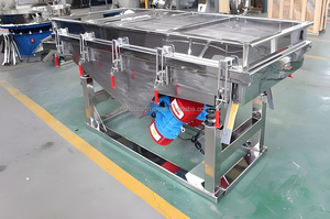 Tamis vibrant linéaire à une couche de haute capacité pour l'industrie chimique de la transformation des aliments avec moteur comme composant de base - Product Image 4