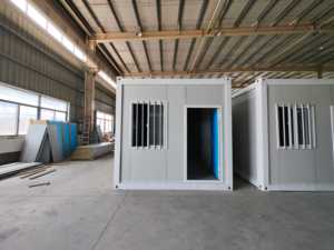 Steel Industry Design Rapid Installation Prefabricated Folding <b>Container</b> Houses Movable <b>Small</b> Temporary Outdoor Office Building - Product Image 3