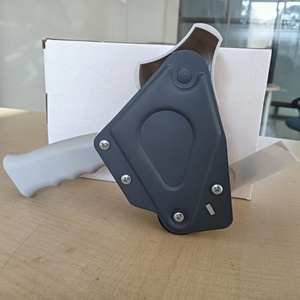 भारी शुल्क 3 इंच प्लास्टिक और स्टील बंदूक के आकार का टेप डिस्पेंसर शिपिंग कार्टन और बॉक्स सीलिंग के लिए SL-326 - Product Image 3