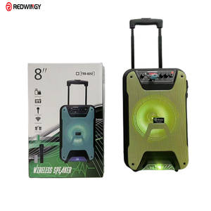 Redwingy TTD-8257 8 inç şarj edilebilir sistemi hoparlör mikrofon ile en iyi <span class=keywords><strong>Sub</strong></span> <span class=keywords><strong>Woofer</strong></span> büyük ses Karaoke DJ hoparlör ile Led ışıkları - Product Image 2