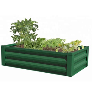 Custom Outdoor <strong>Rectangle</strong> Iron Metal Flower Planter Farming Gardening <strong>Plant</strong> <strong>Pot</strong> - Product Image 5