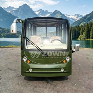 CE Certified Pure Electric Bus Lithium Battery Powered Electric City Shuttle Bus Zero Emission Electric Tour <b>Coach</b> - Product Image 5