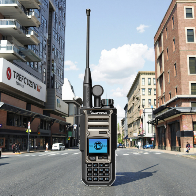 QUANSHENG 10W TK11(8) Two Way Radio Telegraph Receiving Dual Receiving Walkie Talkie