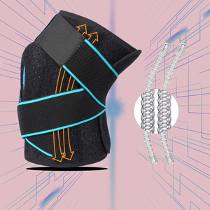 Đàn ông phụ nữ đầu gối nén tay áo viêm khớp khớp đầu gối giảm đau đi bộ đường dài bóng rổ bóng chuyền thoáng khí đầu gối cú đúp - Product Image 1