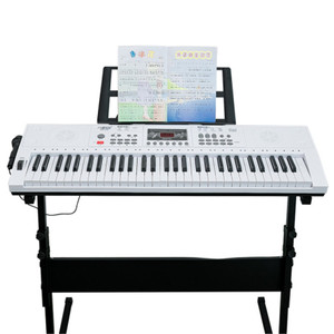 Clavier électronique Octave Baby à 61 touches pour enfants, clavier d'imitation de piano pour l'éducation précoce, taille 670 avec support musical - Product Image 1