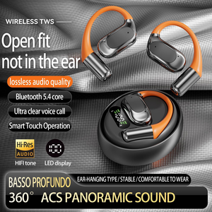 Auriculares Inteligentes de Traducción M113 Traductor con IA 144 Idiomas Compatibles OWS con Cancelación de Ruido para Viajes y Negocios - Product Image 5