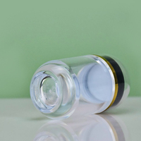 Bocal à bouchon à vis en plastique de 100ml le plus vendu Conception de logo personnalisé pour la médecine Capsule brune Bouteilles de pilules Type de joint d'impression d'écran
