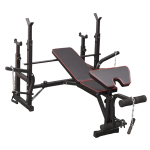 Có thể điều chỉnh-trọng lượng nhà phòng tập thể dục Workout băng ghế dự bị giá Squat và Tạ tạ giá cho hội thảo sử dụng - Product Image 4