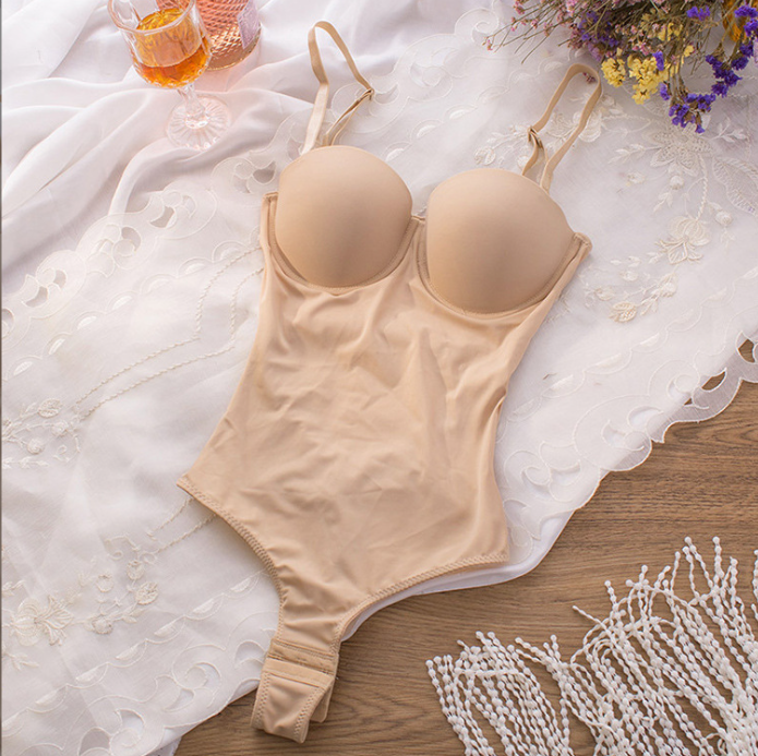 Backless Shapewear Dress (LJ-LI-824): colour and size-option reference for private-label production