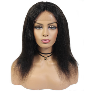 <span class=keywords><strong>Aliexpress</strong></span> humano natural pelo remy brasileño de encaje de pelo trenzado <span class=keywords><strong>pelucas</strong></span> para mujeres negras - Product Image 5