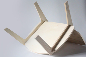 Silla de Salón de Estilo Nórdico Moderno y Simple, sin Conexión de Tornillos, Sillón de Ocio, Fácil de Montar, Silla de Comedor - Product Image 6