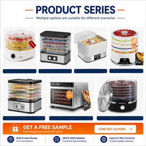 <span class=keywords><strong>Deshidratador</strong></span> <span class=keywords><strong>de</strong></span> Alimentos Comercial WLS-1004 OEM al por Mayor con 8 Bandejas, Acero Inoxidable, Logotipo Personalizado para Uso Doméstico - Product Image 5