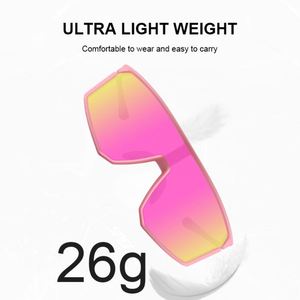 Gafas de Sol Deportivas Polarizadas con Espejo Rosa UV400 para Mujer, Ciclismo, Running, Logotipo Personalizado, Tamaño Grande, Ligeras - Product Image 3