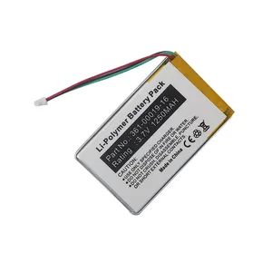 Li-polymer 3.7v 1250mAh lipo dapat diisi ulang 361-00019-16 baterai Garmin Nuvi 1300 Nuvi 135 untuk Garmin GPS Navigator