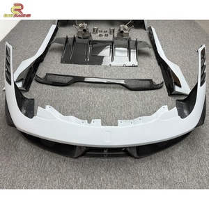 Kits de Conversión de Carrocería de Fibra de Carbono Estilo Speciale para Ferrari 458 2010-2015, Parachoques Trasero, Capó Delantero, Faldones Laterales, Piezas de Escape - Product Image 3