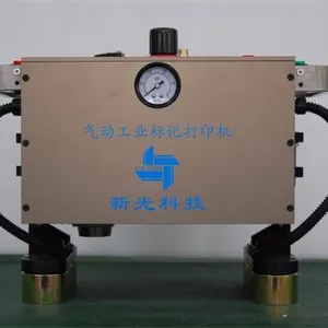 Máquina de marcação do ponto pneumática portátil do chassi do carro com preço do agente