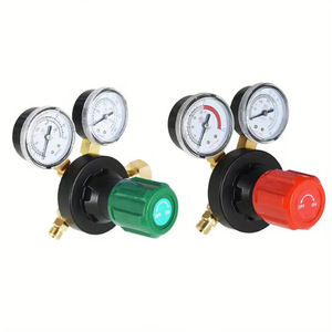 Régulateur d'oxygène de style américain, manomètre de gaz de soudage et d'acétylène, kit de soudage et de découpe avec vanne de réduction de pression - Product Image 5