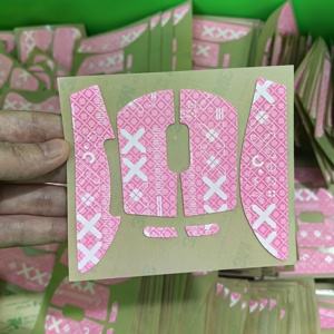 לא להחליק למצוץ זיעה דבק עצמי לחתוך לפני האחיזה קלטת עכבר עור מדבקה עבור gpw 2 דורות מיני עכבר אלחוטי מיני - Product Image 3