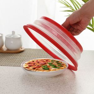 Maxfree <b>Silicone</b> Folding Microwave Lid Splatter Heating Cover Fresh Keeping Oilproof Splashproof Hooks Foldable Cooking <b>Tool</b> - Product Image 6
