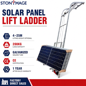 Elevador Eléctrico para Paneles Solares CE 4–25m, Capacidad de Carga 200kg, Máquina Elevadora de Paneles Fotovoltaicos para Construcción en Techos - Product Image 2