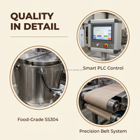 Nouvelle machine à pépites de chocolat grande capacité, machine à faire des gouttes de chocolat, haute productivité, alimentation électrique, certifiée ISO