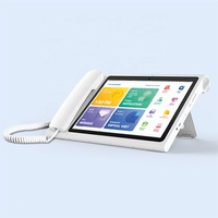 Teléfono Fijo Inalámbrico, Videollamadas HD, Inteligente, 4+64 GB, Pantalla Táctil de 10 Pulgadas, PSTN, Android, Teléfono Fijo Inteligente 4G