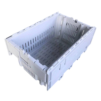 Caisse à homards en plastique empilable et durable avec design pliable pour le stockage – Conteneurs en plastique en gros
