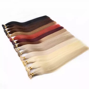 Extensions de cheveux humains vierges bruts 100 % naturels de haute qualité, kératine K U I Tip, extensions de cheveux russes U TIP, vente en gros - Product Image 4