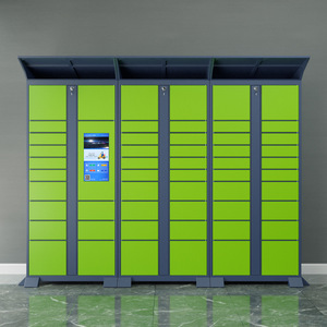 Casier de rangement extérieur intelligent avec contrôleur intelligent, option de livraison de colis, différentes options de prises pour les casiers principaux - Product Image 6