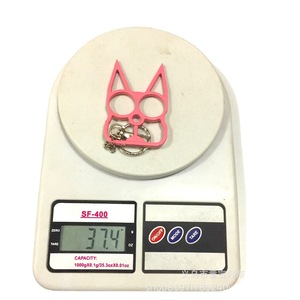 Lindo gato chica llavero portátil varios colores llaveros de dibujos animados de Metal con abrebotellas para mujeres al por mayor - Product Image 5