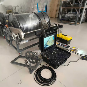 Caméra <span class=keywords><strong>d</strong></span>'inspection de puits profond 0-300m, système de caméra de forage étanche HD, caméra vidéo de fond de trou - Product Image 4