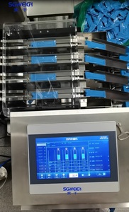 Năng Động 4-Line <span class=keywords><strong>Checkweigher</strong></span> Cho Cà Phê Đường Dải Gói Thanh Trọng Lượng Kiểm Tra 0.01G OEM Tùy Chỉnh Cho Thực Phẩm Dây Chuyền Sản Xuất - Product Image 4