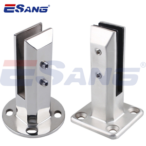Esang hồ bơi hàng rào Vàng 304 316 thép không gỉ Spigot kính lan can kẹp cho 8-12 mét Kính - Product Image 6