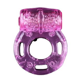 Mannelijke seksvibratie-ring van siliconen met elektrische vergrendeling - Product Image 2