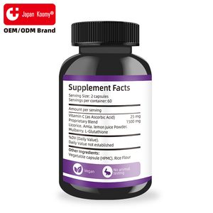Fabricant de compléments alimentaires pour blanchir la peau, anti-âge, antioxydant, 5000 mg, 60 capsules pour blanchir la peau - Product Image 3
