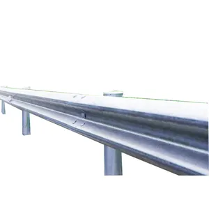 Hot DIP Galvanized W Beam Highway Guardrail Customized Steel Traffic Crash Barrier For Road Safety For Malaysia