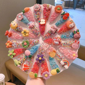 Hot Selling Multiple Models Popular Design Cute Simple Fruit Flower Hair <b>Tie</b> Girl's Hair Accessory Fashionable Jewelry Wholesale - Product Image 2