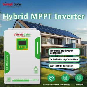 Onduleur hybride MPPT <span class=keywords><strong>Sohigh</strong></span> Solar 3.6KVA pour système résidentiel connecté au réseau, onde sinusoïdale pure, sortie unique, efficacité >95%, 208-240VAC - Product Image 6
