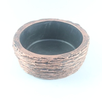 Pots à fleurs en béton pour la maison et le jardin, couvercles de pots en ciment pour plantes de serre et fleurs