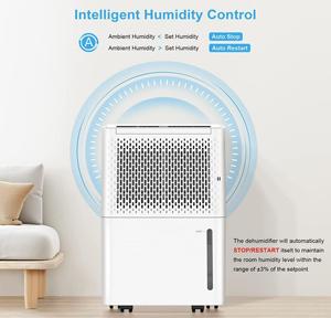 Smart Home Wifi 10/12L <b>Mini</b> Mobile UVC Air Purifier <b>Compressor</b> Dehumidifier Dehumidifier - Product Image 4