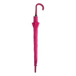 Parapluie pliant semi-automatique moderne à poignée en J, en polyester, avec impressions de logo, 8 baleines en alliage, idéal pour les cadeaux promotionnels - Product Image 1