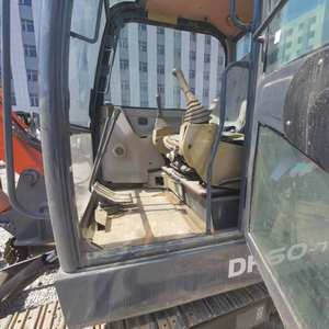 Excavatrice sur chenilles agricole d'occasion DOOSAN DH60-7 6 tonnes, modèle 2018, certifiée Japon avec EPA CE, prix de gros - Product Image 6