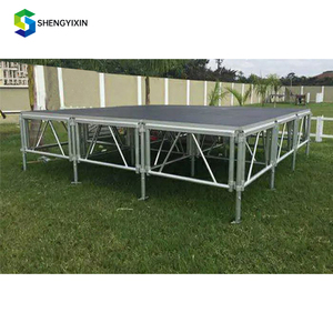 Di động ngoài trời Hợp kim nhôm di động có thể tháo rời sân khấu nền tảng có thể gập lại thiết kế cho các sự kiện buổi hòa nhạc đám cưới & giàn hiển thị - Product Image 2