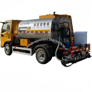 DFAC shacman howo 3T - 4T road asphalt construction machine bitumen sprayer asphalt distributor trucks for sale