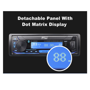 1 DIN xe Stereo Tai nghe không dây DAB/<span class=keywords><strong>RDS</strong></span>/ <span class=keywords><strong>FM</strong></span>/BT/SD/TF thẻ xe MP3 MP5 đài phát thanh kỹ thuật số phương tiện truyền thông Receiver Máy nghe nhạc stereo - Product Image 4