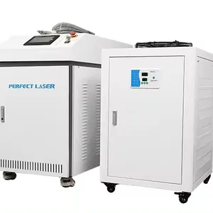 Máquina de solda a laser para transporte de fibra metálica, desempenho estável e uso confiável, saída de energia perfeita, refrigeração a água,