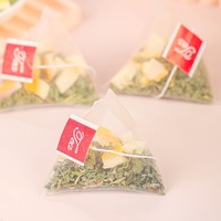 Mélange de tisane aux tranches de citron séchées et feuilles de menthe poivrée, matière première en vrac pour thé citron-menthe, fourniture directe usine, emballage personnalisé