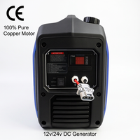 Tragbarer 12-Volt-DC-Generator LKW-Benzingenerator Kleiner Leiser Ultra-leiser Frequenzvariabler Generator DC-Generator 24V